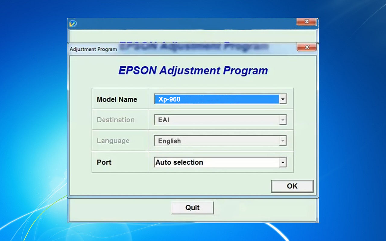 epson adjustment software